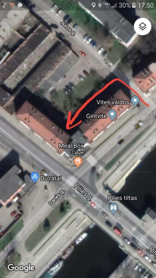 Apartamentai Prie Danes Upes Kłajpeda Zewnętrze zdjęcie